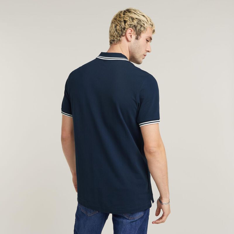 G-Star Dunda Slim Stripe Polo S/S image number 1